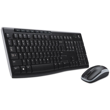 Logitech® Wireless Combo Mk270, 2.4 Ghz Frequency-33 Ft Wireless Range, Black freeshipping - TVN Wholesale